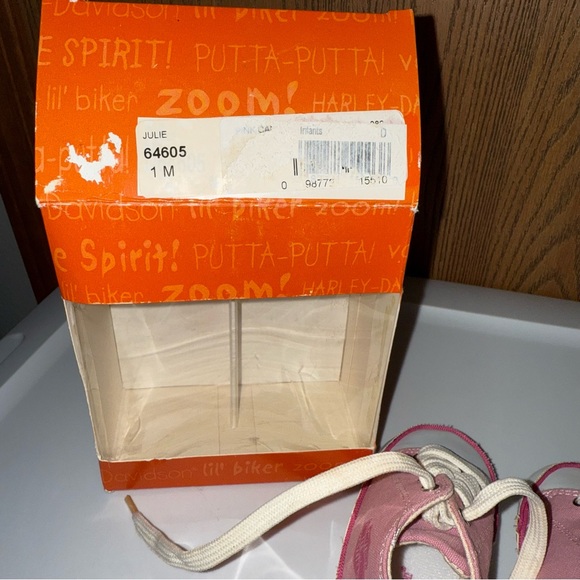 Harley-Davidson Kids Pink Sneakers - Picture 5 of 6